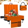 Aliphon Stadium Seat for Bleachers with Back Support and Cushion,