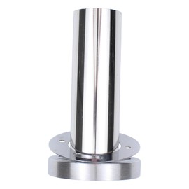 ApplianPar 4'' inch Adjustable Stainless Steel Round Exhaust Muffler Tip Removable Silencer Inner Silence