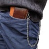 Nagpew 2 Pieces Skull Wallet Chain, Vintage Skull Jean Chain