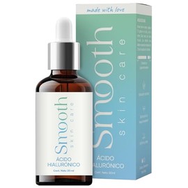 SMOOTH SKIN CARE  Serum facial cido hialurnico Smooth Skincare, potente hidratante y reductor de (cido Hialurnico)                                    