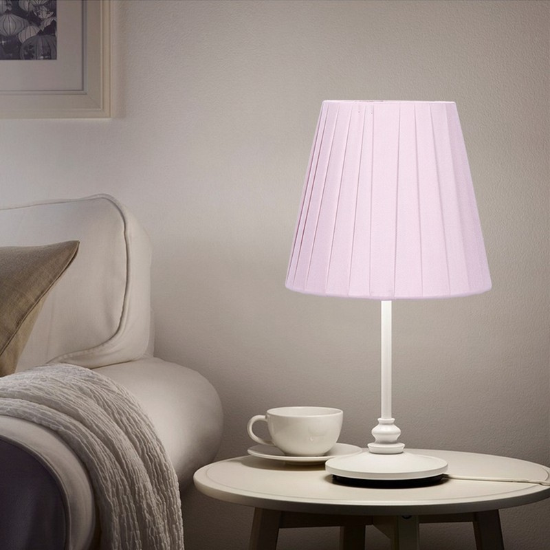 6pcs Chandelier Cloth Lampshade Wall Lamp Clip On Cover Shades