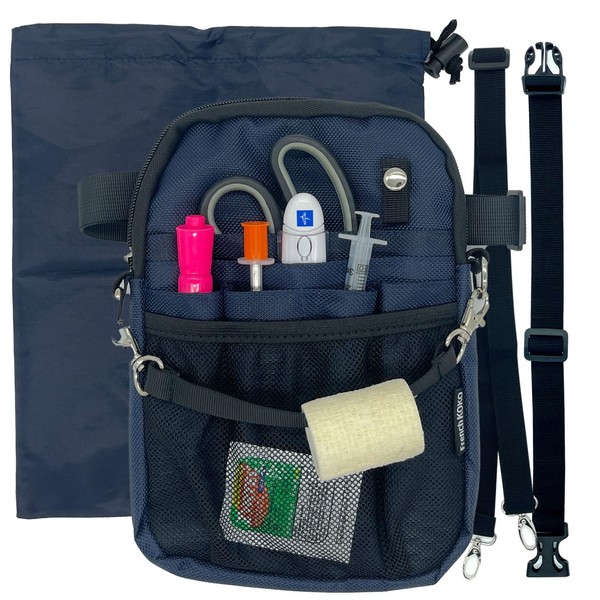 French KOKO Nursing Fanny Pack with Medical Gear Pockets, Tape