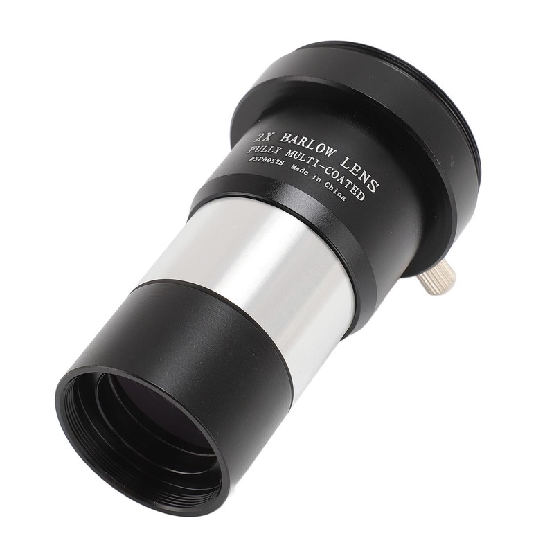 Barlow Lens 2X 1.25in Fully Multi Coated Metal Telescope Eyepiece