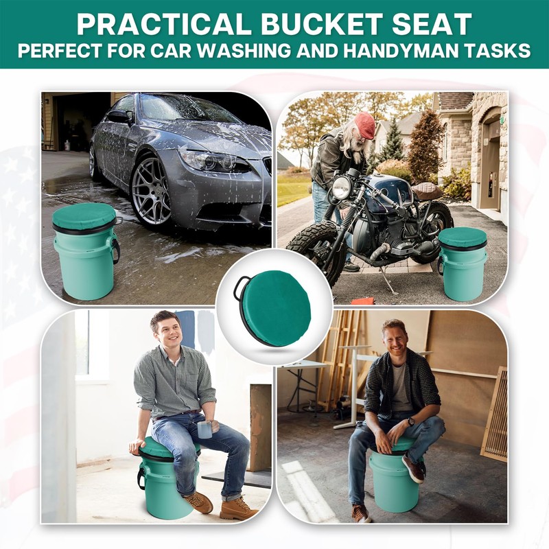 WizeCave Bucket Seat (Seafoam)