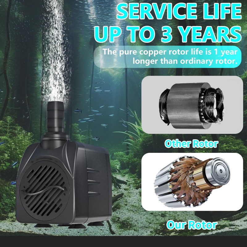 Submersible Water Fountain Pump