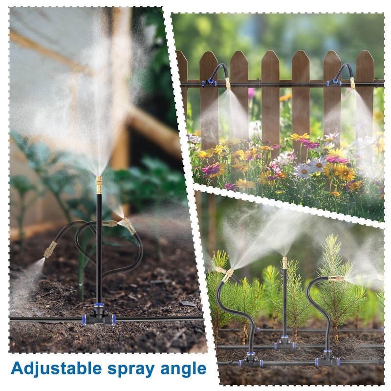 Mornajina Automatic Drip Irrigation Kits Garden Irrigation System, Includes Calcium