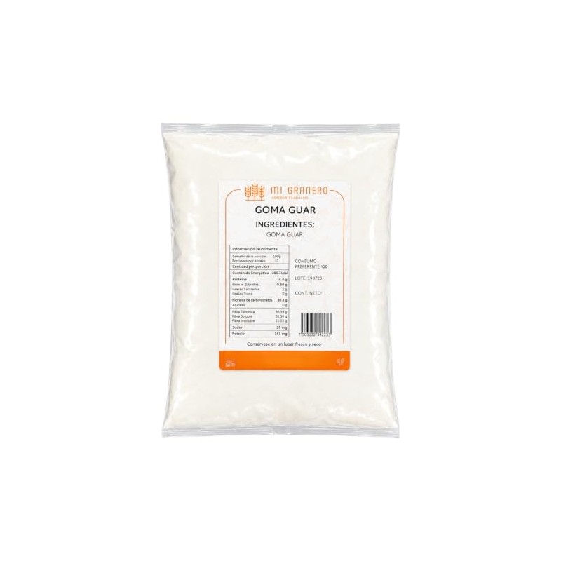 Goma Guar 500 Gramos grado alimenticio…
