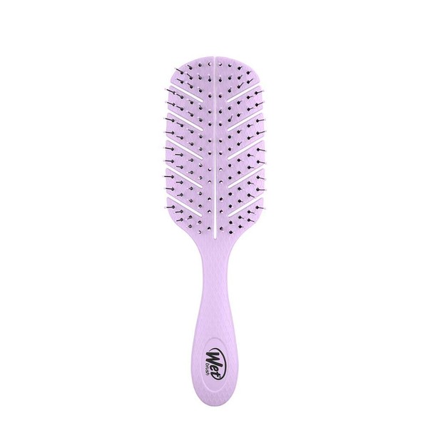 Wet Brush Go Green Detangler Hairbrush with Soft IntelliFlex Bristles, Detangler for All Hair Types – (Lavender)