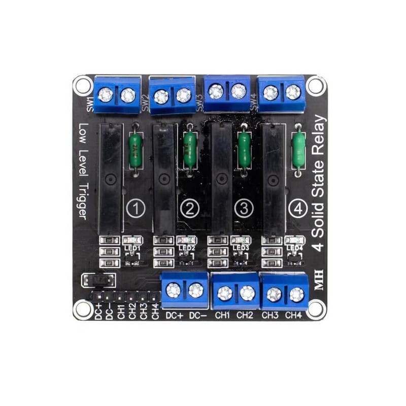 RELEVADOR ESTADO SOLIDO G3MB-202P 4 CANALES 5V