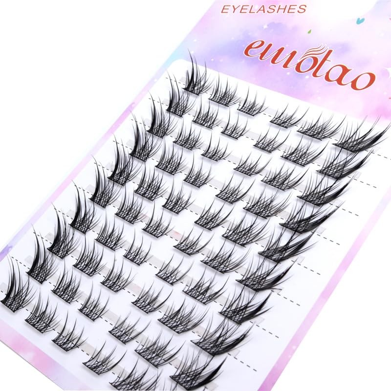 Partial False Eyelashes, Natural False Eyelashes, For Parts, Bunch, Large