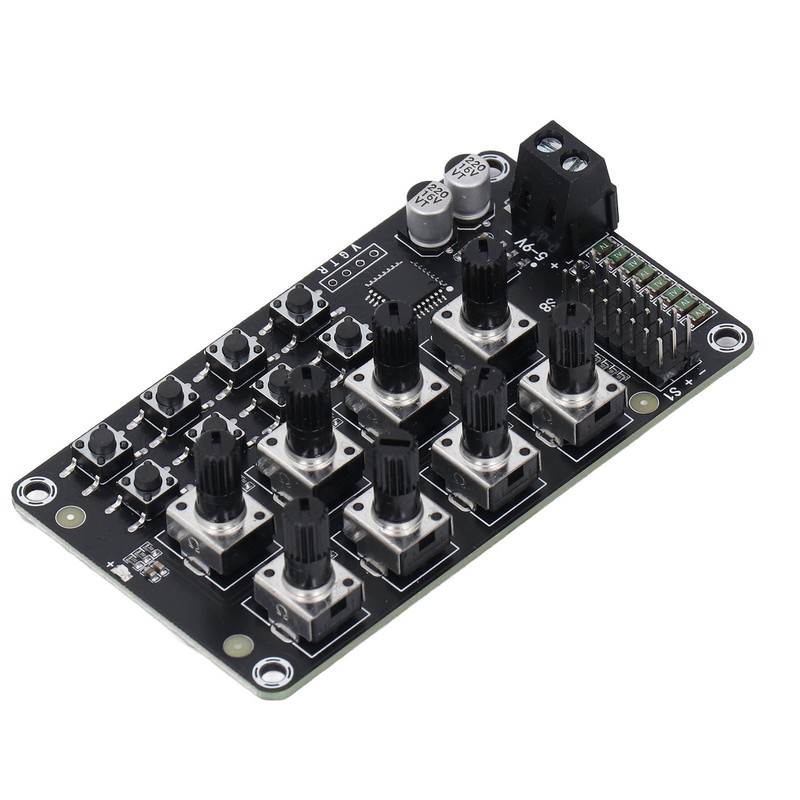 Rotating Knob 8 Channel Servo Controller Control Board with High