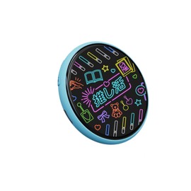 Beambox E-Badge Digital Badge, Smart Badge, Motivational Goods, My Child Goods, Photos, Portable, Blue