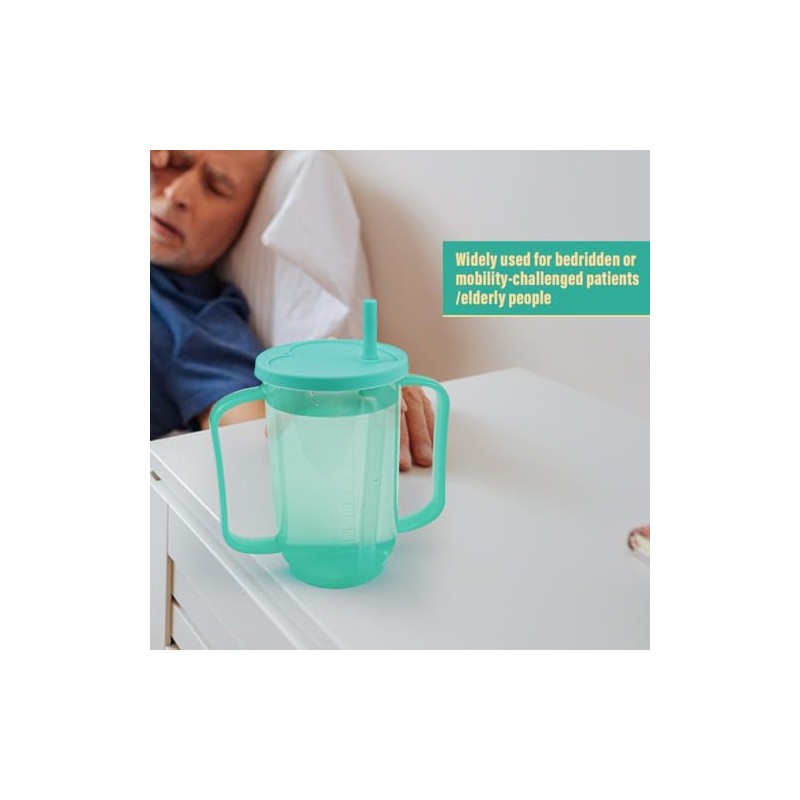 ZJIVQO ZJIVQO Drinking Beaker Cup Beakers for Elderly Sippy Cup