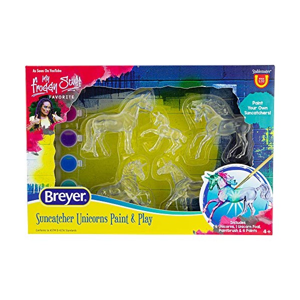 Breyer Horses Stablemates Suncatcher Unicorn Craft Set | 5 Piece