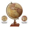 Gulf of America World Globe - Classic Style - Sturdy