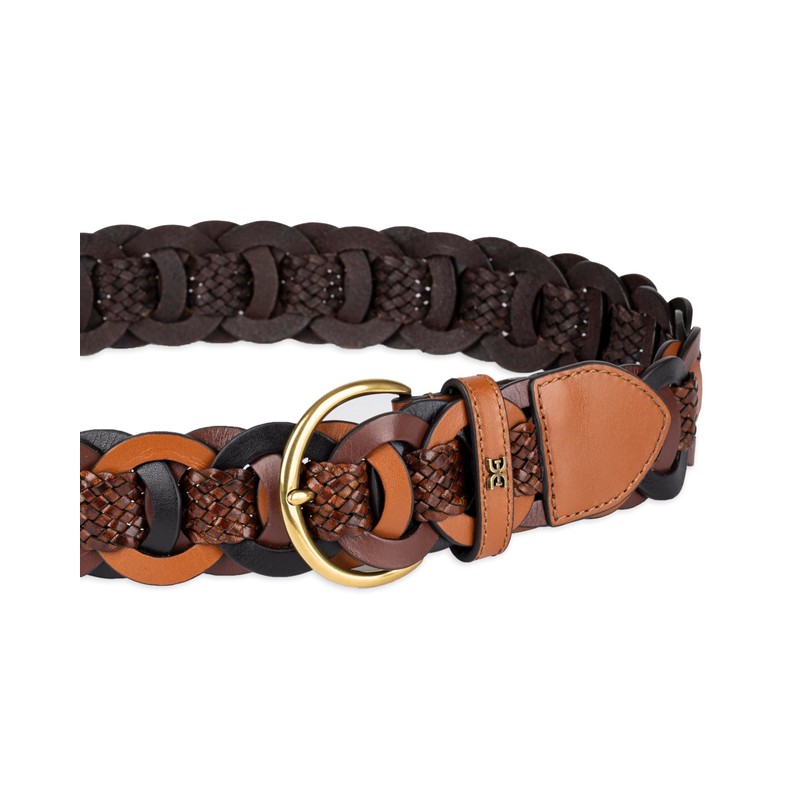 Sam Edelman 38 MM LINK WOVEN BELT