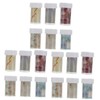Healeved 18pcs Marble Pattern Nail Art Transfer Stickers Decorative Manicure