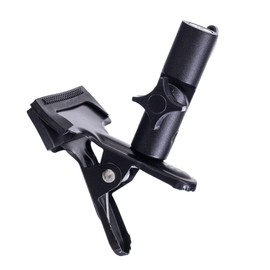 CAXUSD Big Reflector Holder Stand Powerful Spring Clamp Light Stand Clip for Photography Easy to Use Reflector Bracket Mount Adapter Black