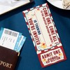 MQCLYSG Carnival Invitations 20 Pack All Circus Carnival Ticket Invitations