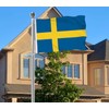 Sweden Flag,3x5 FT Swedish Flag,36x60 Inch Large Digitial Double-Printed Durable