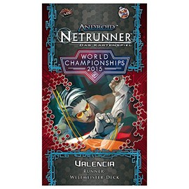Asmodee FFGD2524 Android Netrunner: LCG-Valencia Runner World Champion Deck 2015, Living Card Game