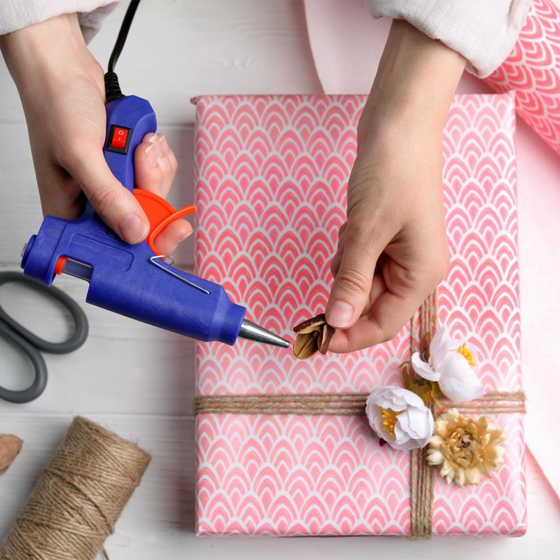 uxcell 30pcs Mini Hot Glue Sticks for Mini Glue Gun,