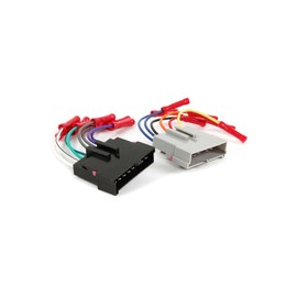 Scosche FD02BCB Car Stereo Wiring Harness with Crimp Connectors Compatible with Select Non-Amplified 1985-2004 Ford, Lincoln, Mazda, Mercury and Nissan - Check Vehicle List in Images for Your Model