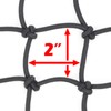Powertye 15in x 30in Elastic Cargo Net with 10 Adjustable