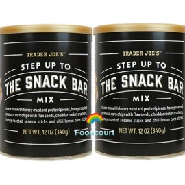 Trader Joe's 2 Packs Trader Joe's Step Up To The Snack Bar Mix 12 oz Each Pack, Total 24 oz