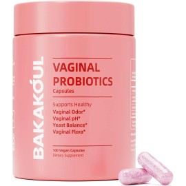Bakakoul Vaginal Probiotics - 100 count - 05/2027