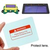 10pcs Welding Helmet Lens Cover Transparent Protective Plate Solder Lens
