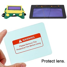 10pcs Welding Helmet Lens Cover Transparent Protective Plate Solder Lens Replacement Protector 116x90mm
