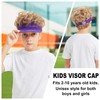 TOPTIE Kids UV Sun Protection Visor Cap, Adjustable Cotton Sun