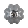 61909 Furniture Knob 5 cm Grey