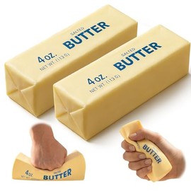 Mantequilla estrujable, de levantamiento lento, alivio del estrés y juguetes sensoriales para apretar, juguete suave para apretar, juguete de mantequilla suave, regalo creativo para escritorio de