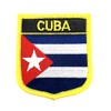 Cuba Cuban Flag Iron On Embroidered Fabric Sew On Patch