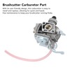 Brushcutter Carburetor 20021 81021 Aluminium Easy Replacement Brush Cutter Parts