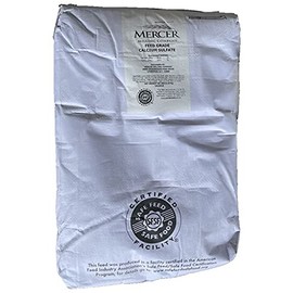 Calcium Sulfate, Gypsum, Feed Grade, 50 lbs