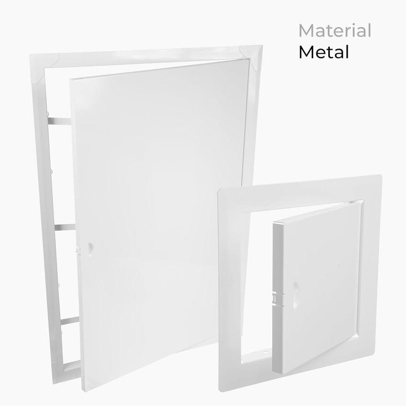 HVAC OV 8 x 12 Inch Metal Access Panel for
