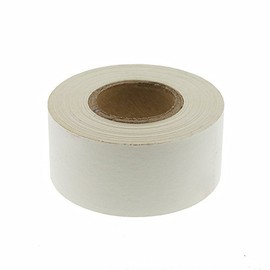 ChromaLabel 1 Inch Clean Remove Color-Code Tape, 500 Inch Roll, White