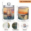 Zhirexin Lighthouse Ship 2PC Airtight Transparent Plastic Storage Jar, Food