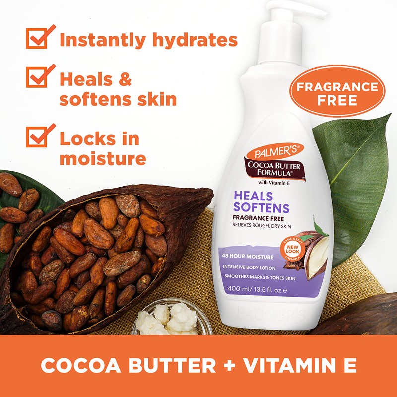 Palmer's Cocoa Butter Formula Daily Skin Therapy Fragrance Free Lotion
