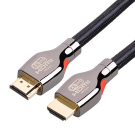 8K HDMI Cable, 1.83M 6ft High Speed 48Gbps HDMI 2.1 Standard HDMI Cable 8K@60Hz, 4K@120Hz/144Hz, 7680x4320p, Ultra High Speed UHD, HDR, HDCP, eARC, 3D Ethernet, ARC HDMI Cable - 8K Compatible with