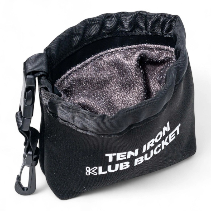 None Golf Club Cleaning Bag Exterior Golf Ball Cleaning Pouch