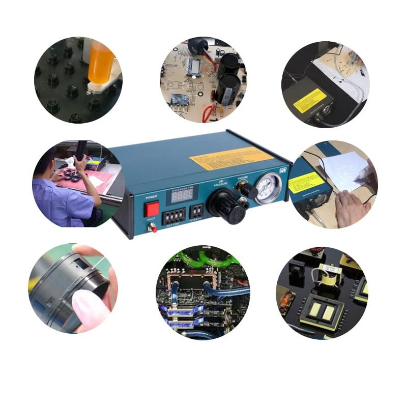 Generic 110V Auto Glue Dispenser, Automatic/Semi-automatic Solder Paste Liquid Adhesive