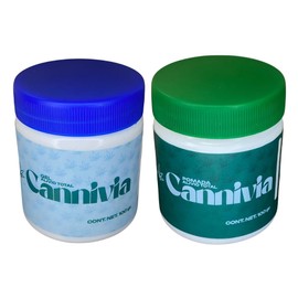 Cannivia Gel y Pomada Extra Fuerte  Ungento Relajante 100g x 2 Piezas  Alivio Muscular y Articular, Dolor de Espalda, Piernas y Brazos  Uso Tpico     