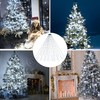 aneeway Christmas Tree Lights Cold White, 400LED 2m 16 Strands