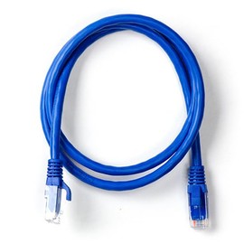 Legrand - OnQ Cat 6 Patch Cable, Data Cable with RJ45 Connector, 250MHz Patch Cable Supports 10 Gigabit Ethernet Speeds, 3 Feet, Blue, 1 Count, AC3603BEV1