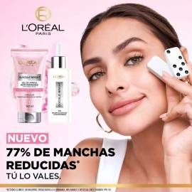L’Oréal Paris Limpiador Facial Anti-Manchas con Ácido Glicólico Día y Noche Todo Tipo de Piel
