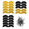 Heel Plates 30 PCS Rubber Shoes Heel Taps Tips Repair